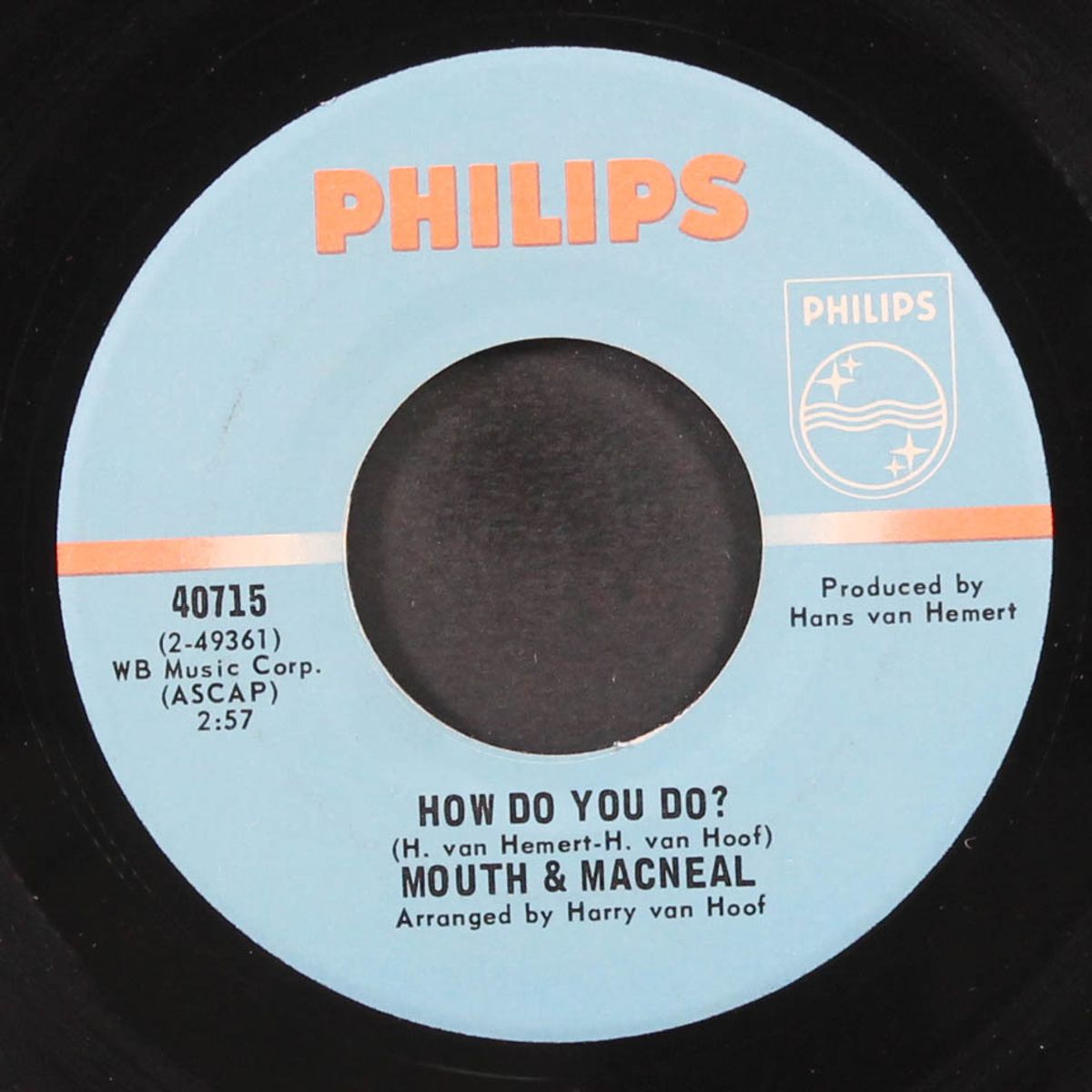 how do you do? / land of milk & honey by MOUTH & MACNEAL