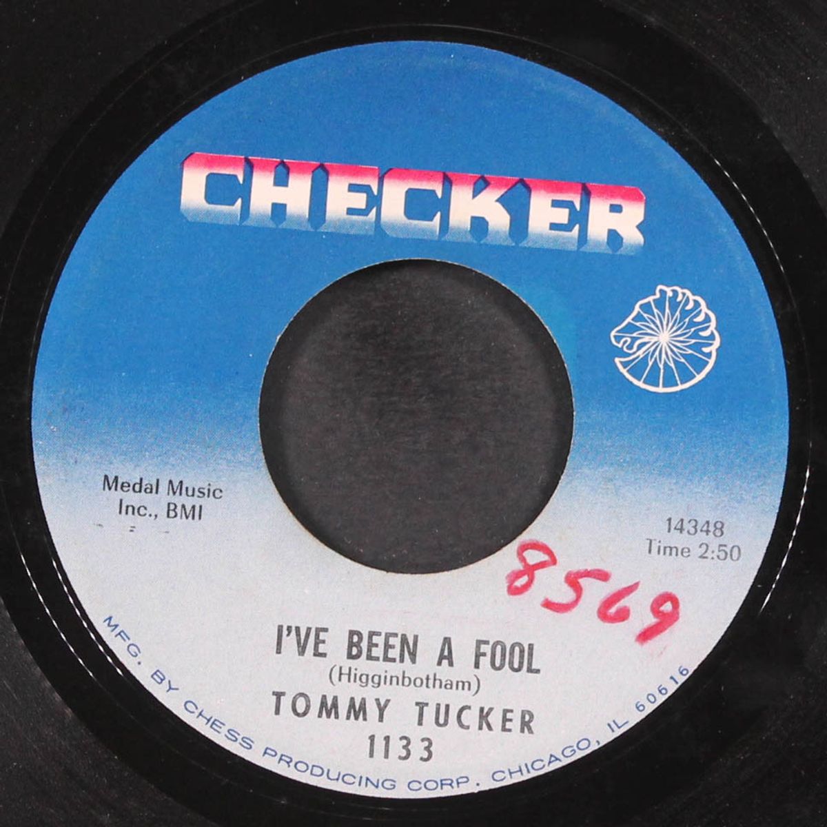 chewin' gum / i've been a fool by TOMMY TUCKER