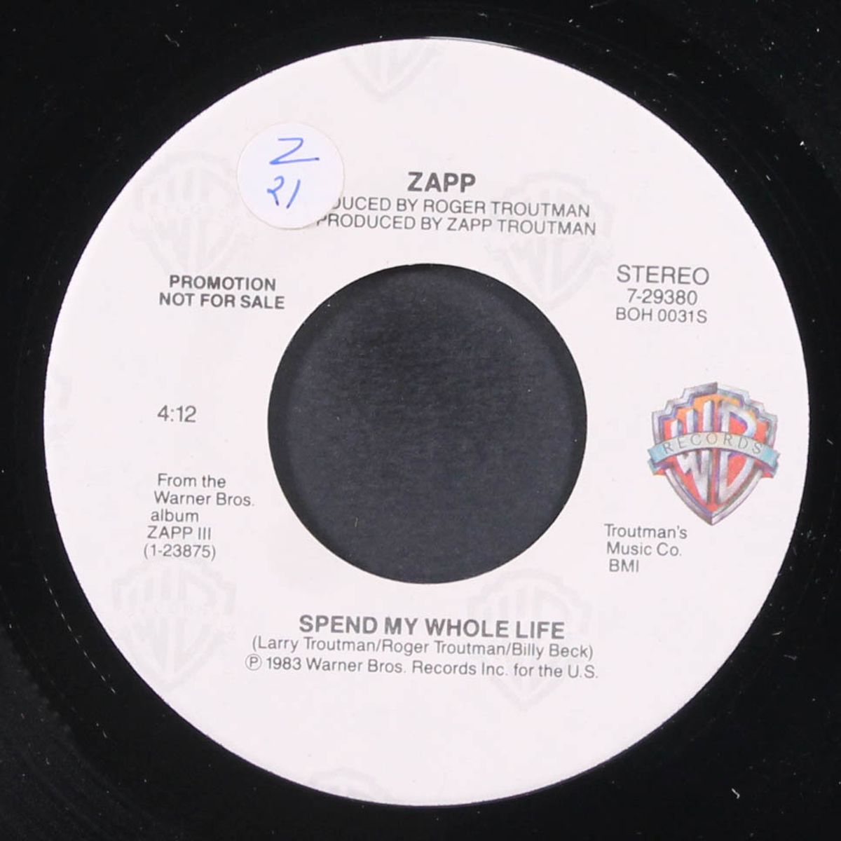 spend my whole life / same by ZAPP