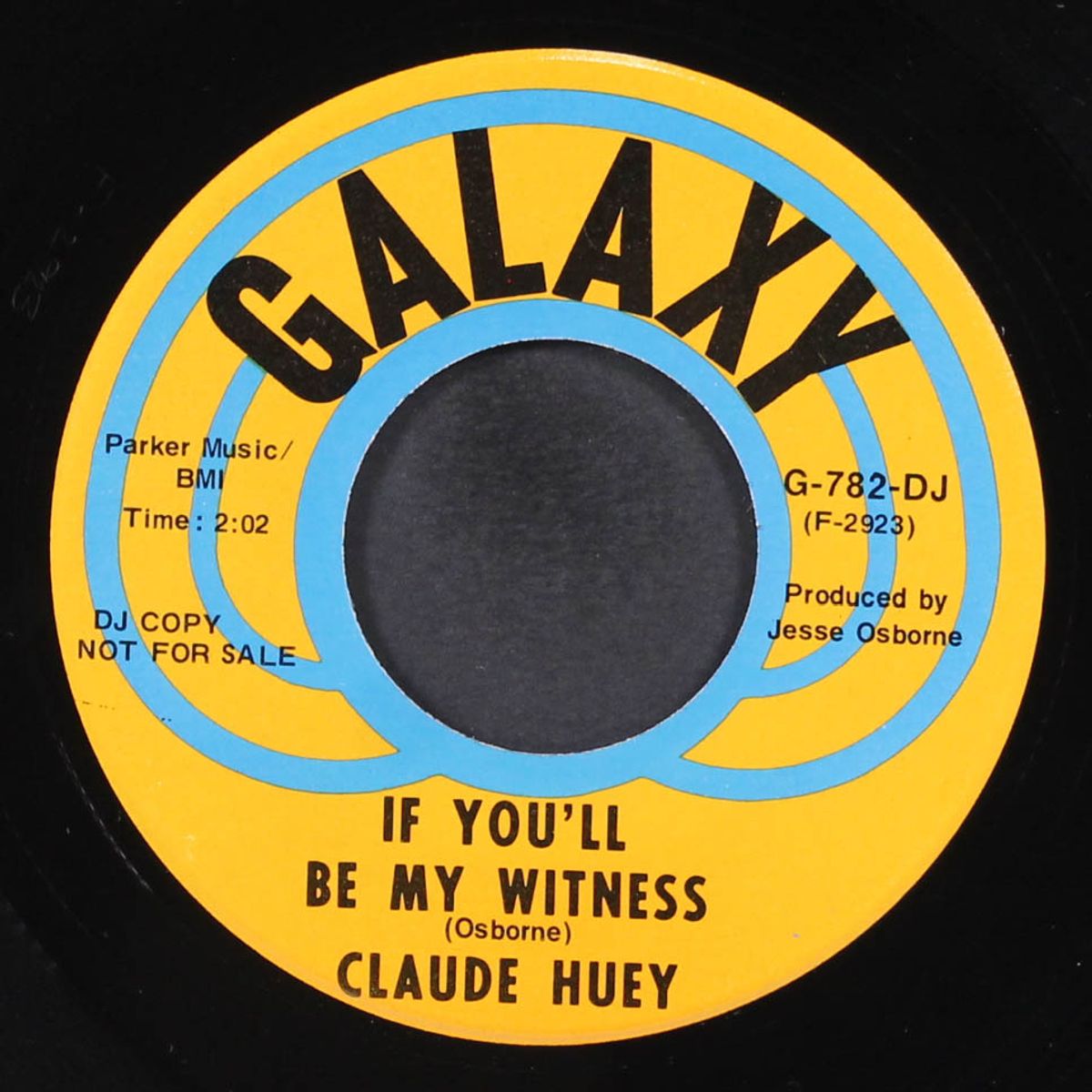 if you'll be my witness / still love you by CLAUDE HUEY