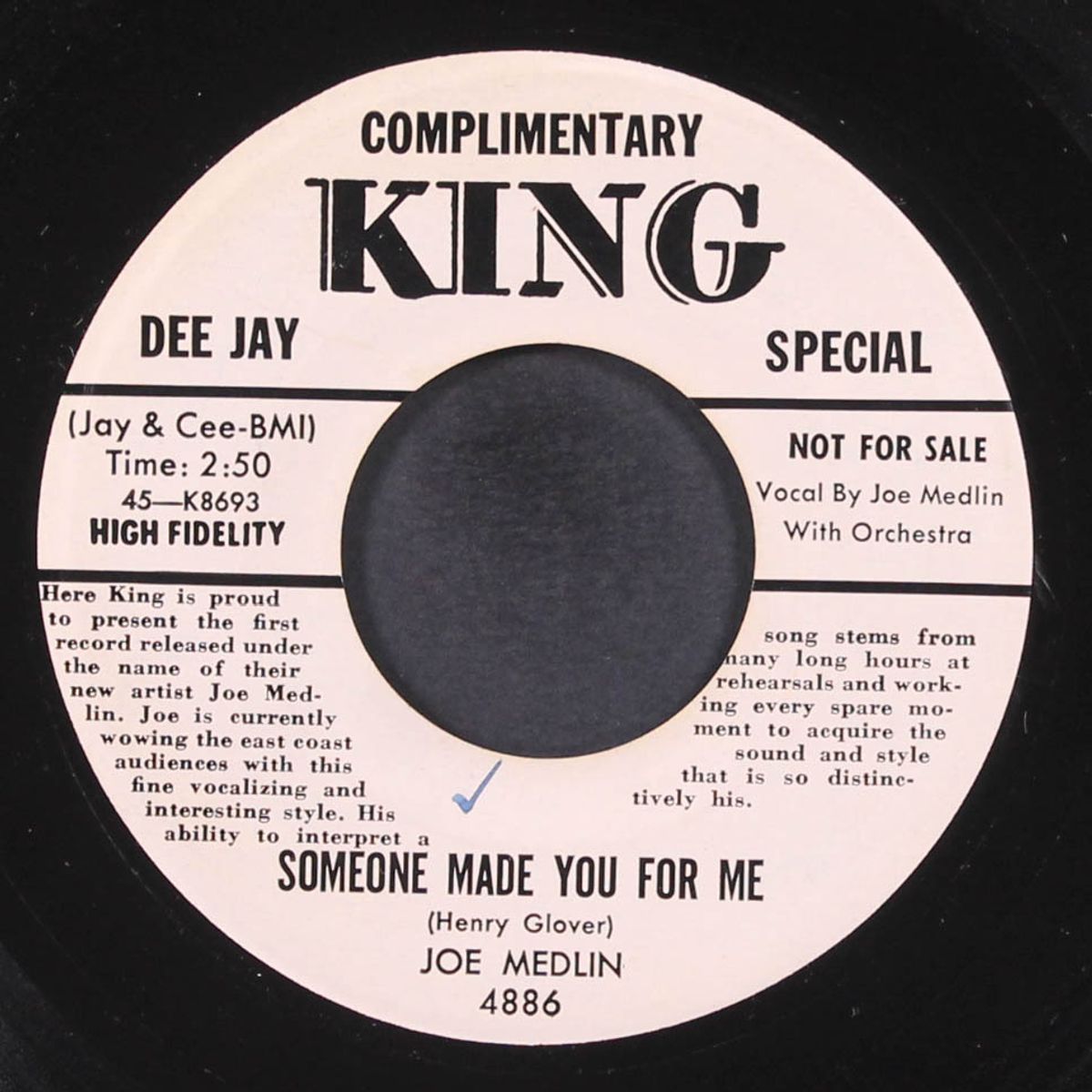 suffering with blues / someone made you for me by JOE MEDLIN