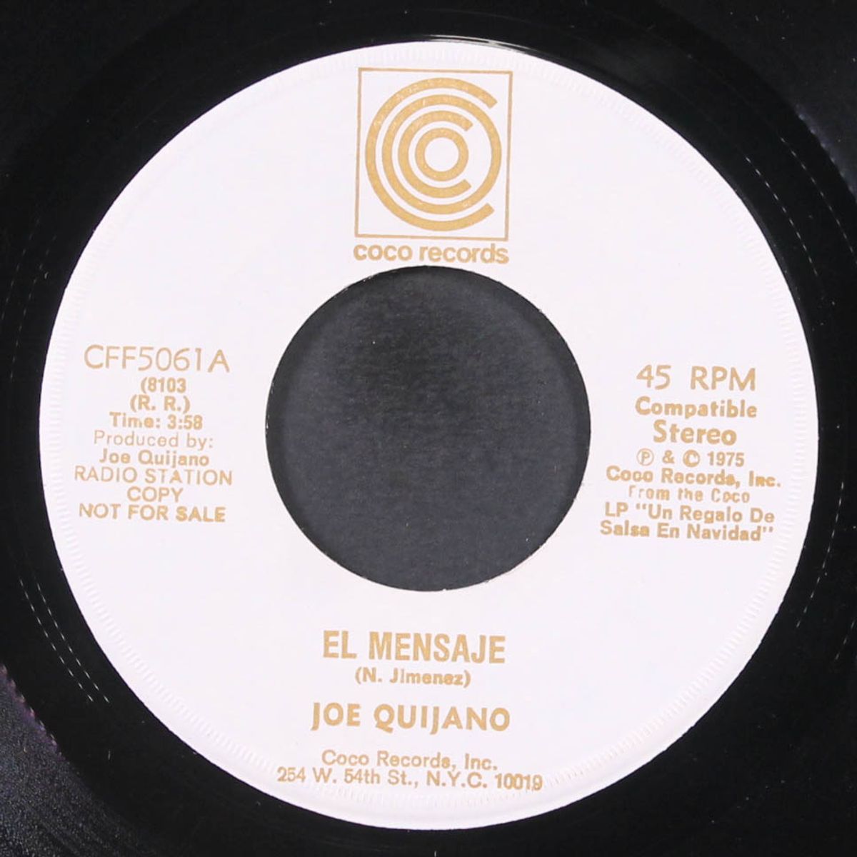 noche buena / el mensaje by JOE QUIJANO