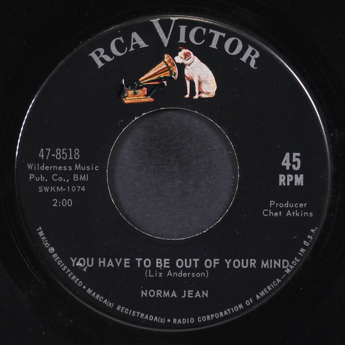 you have to be out of your mind / i cried all the way to the bank by NORMA JEAN