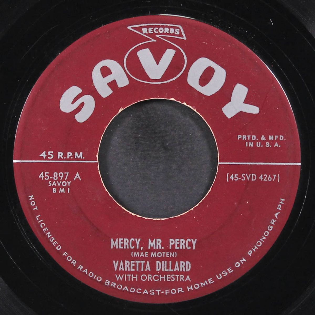 mercy, mr. percy / no kinda good, no how by VARETTA DILLARD