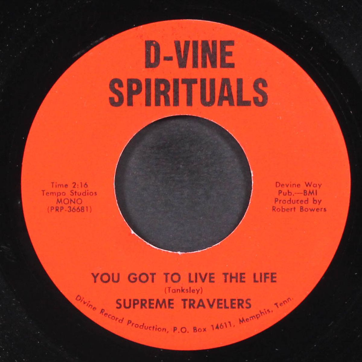 this evening church / you got to live the live by SUPREME TRAVELERS