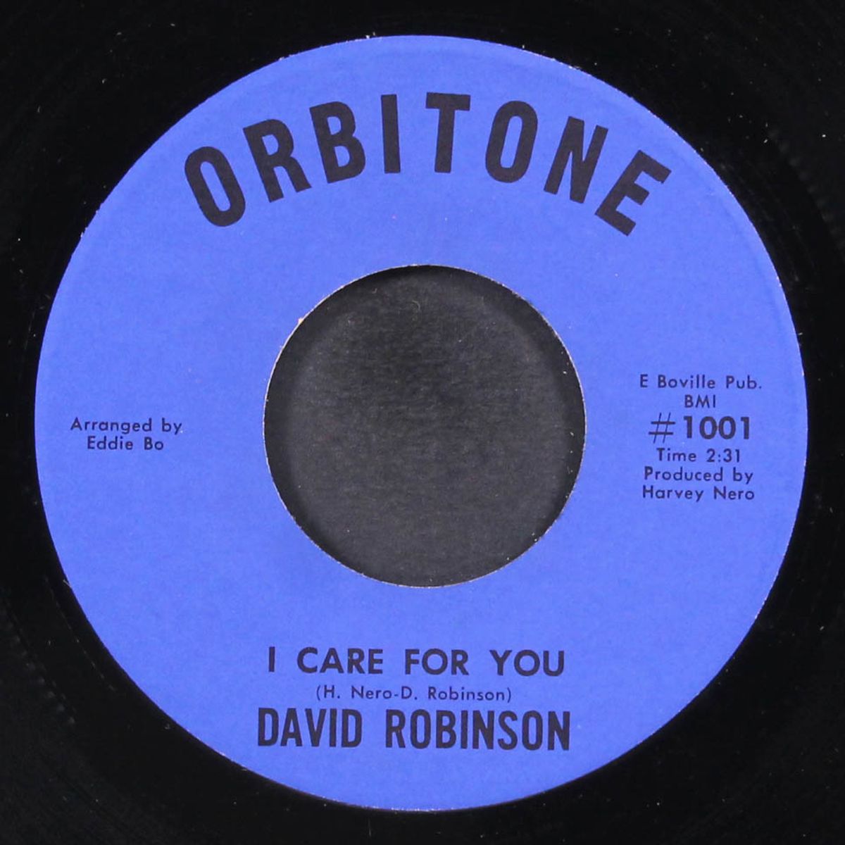 i like it like it is / i care for you by DAVID ROBINSON