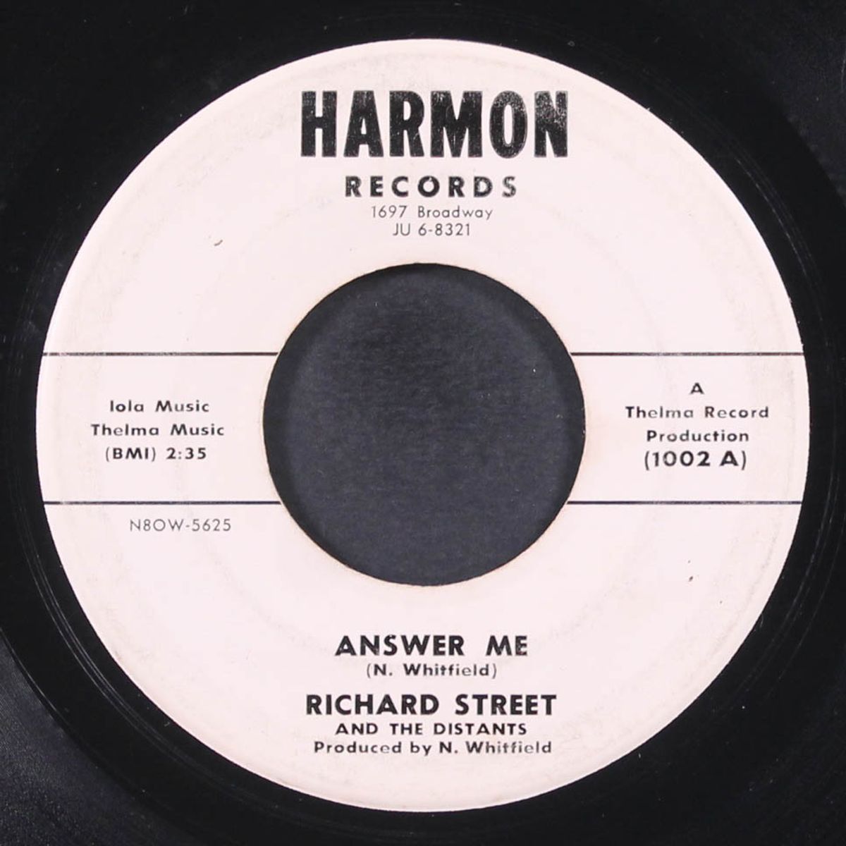 answer me by RICHARD STREET & DISTANTS