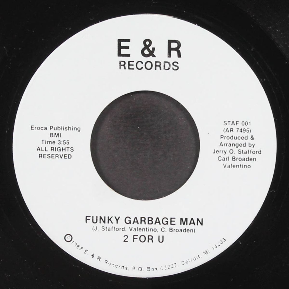 funky garbage man / drifting away by 2 FOR U