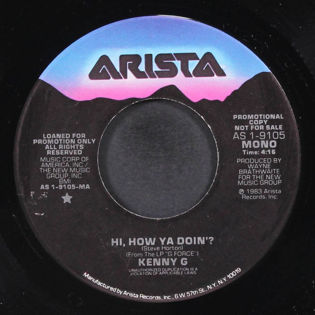 hi, how ya doin'? / mono by KENNY G
