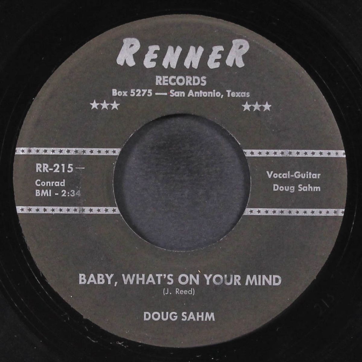 baby, what's on your mind / crazy, crazy feelin' by DOUG SAHM