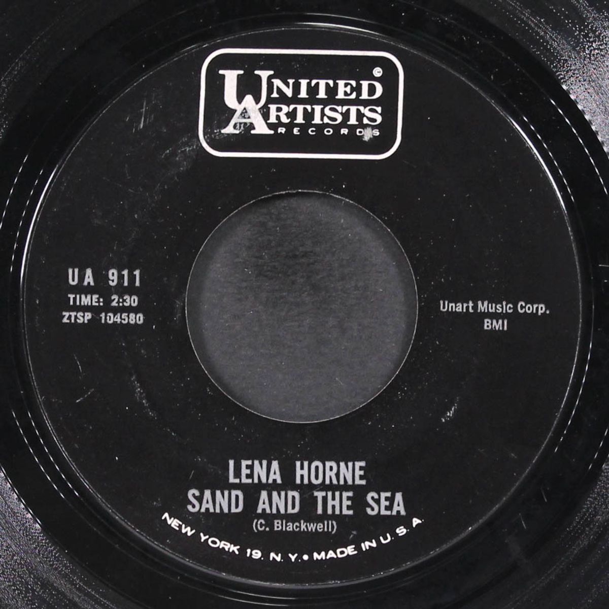 sand and the sea / softly as i leave you by LENA HORNE