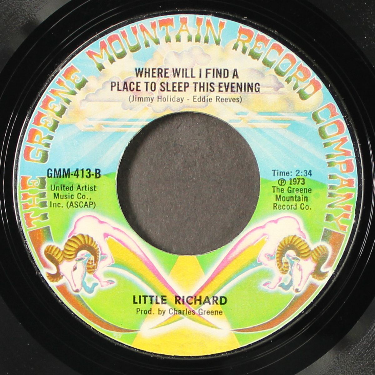 in the middle of the night / where i will find a place to sleep this e by LITTLE RICHARD