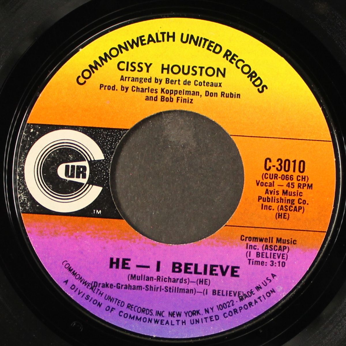 i'll be there / he - i believe by CISSY HOUSTON