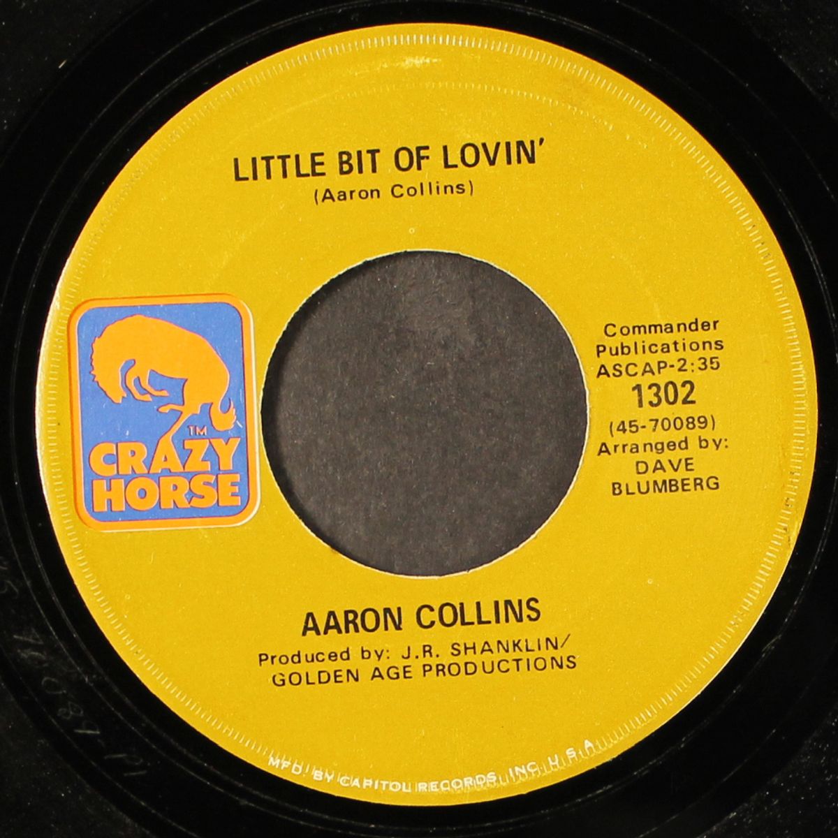 little bit of lovin' / easy to say by AARON COLLINS
