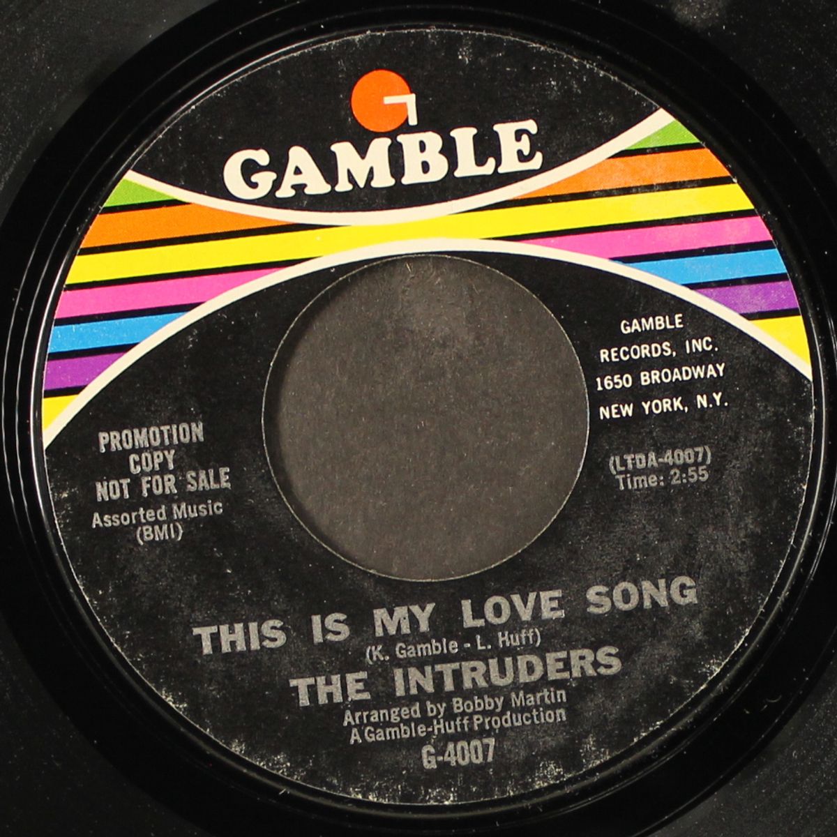 this is my love song / let me in your mind by INTRUDERS