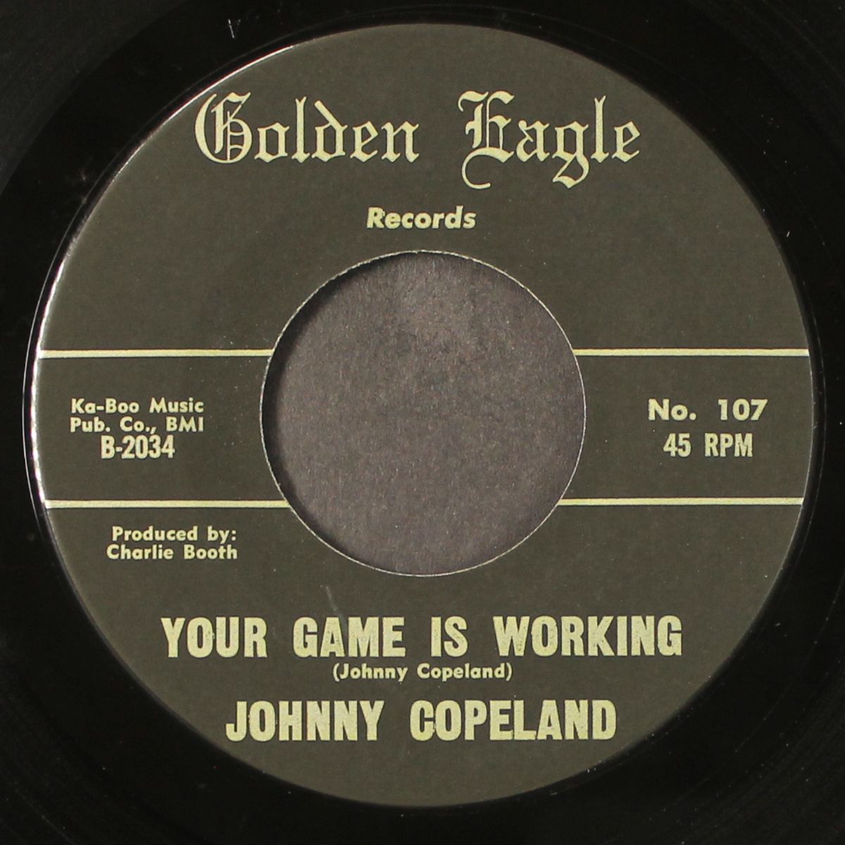your game is working / mama told me by JOHNNY COPELAND