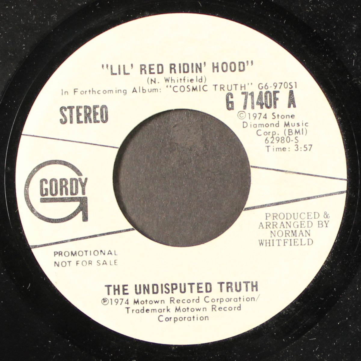 lil' red ridin' hood / mono by UNDISPUTED TRUTH