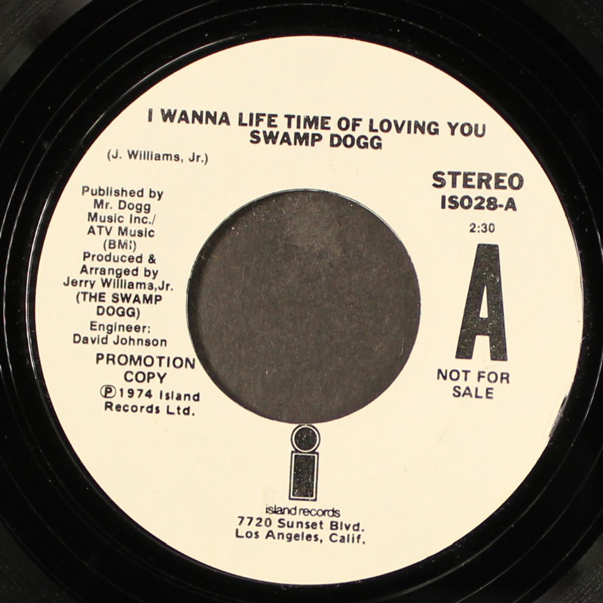i wanna life time of loving you / did i come back too soon by SWAMP DOGG