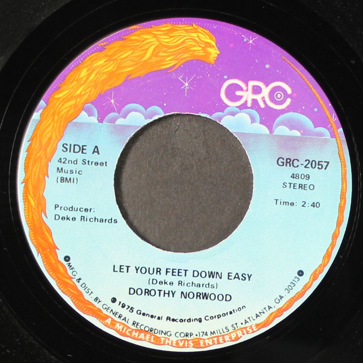 let your feet down easy by DOROTHY NORWOOD