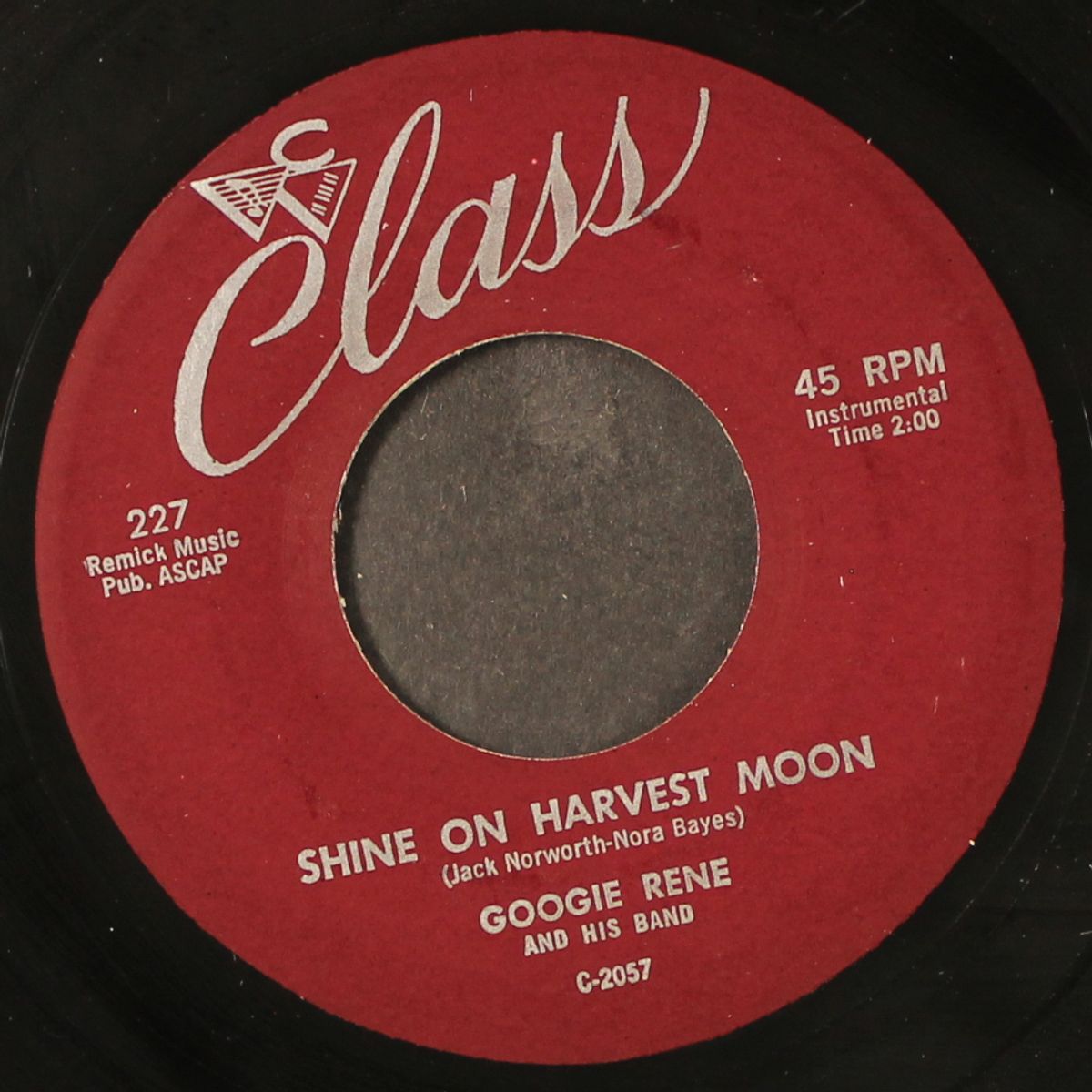 swingin' summer love / shine on harvest moon by GOOGIE RENE