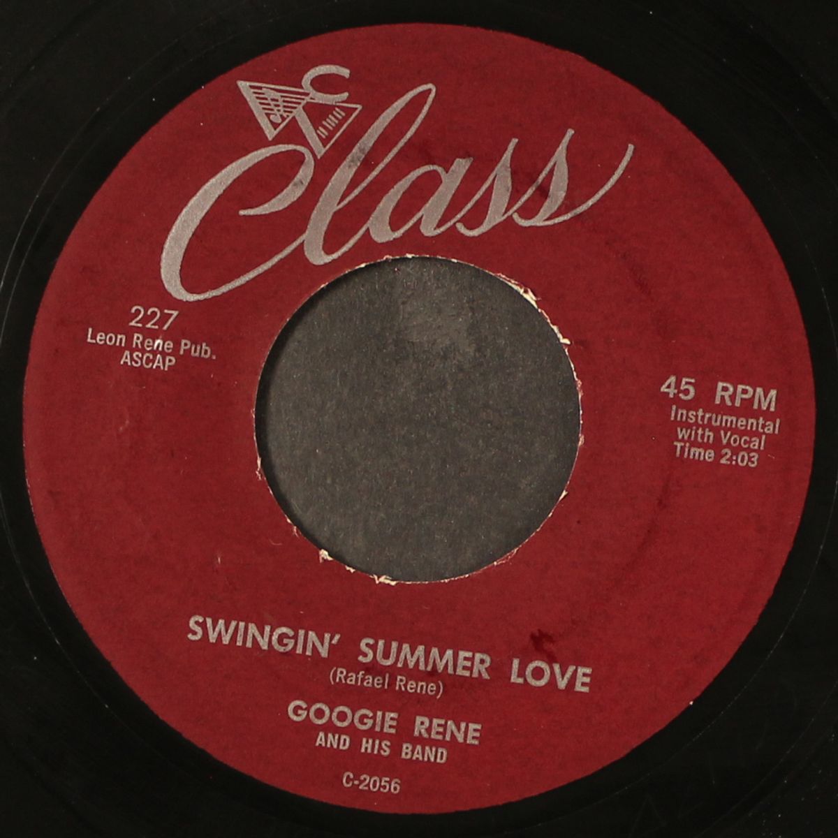 swingin' summer love / shine on harvest moon by GOOGIE RENE