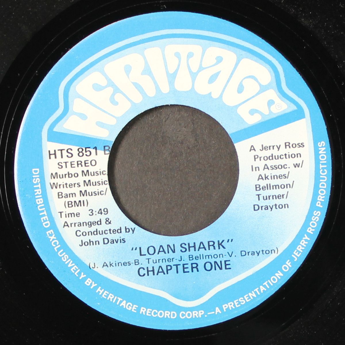 money won't do it, love will / loan shark by CHAPTER ONE
