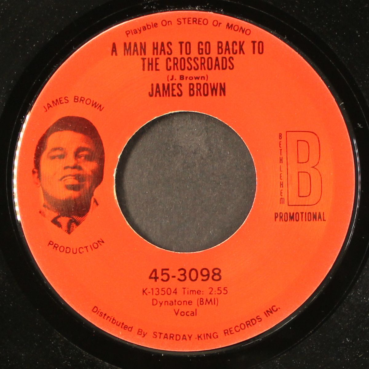 the drunk / a man has to go back to the crossroads by JAMES BROWN