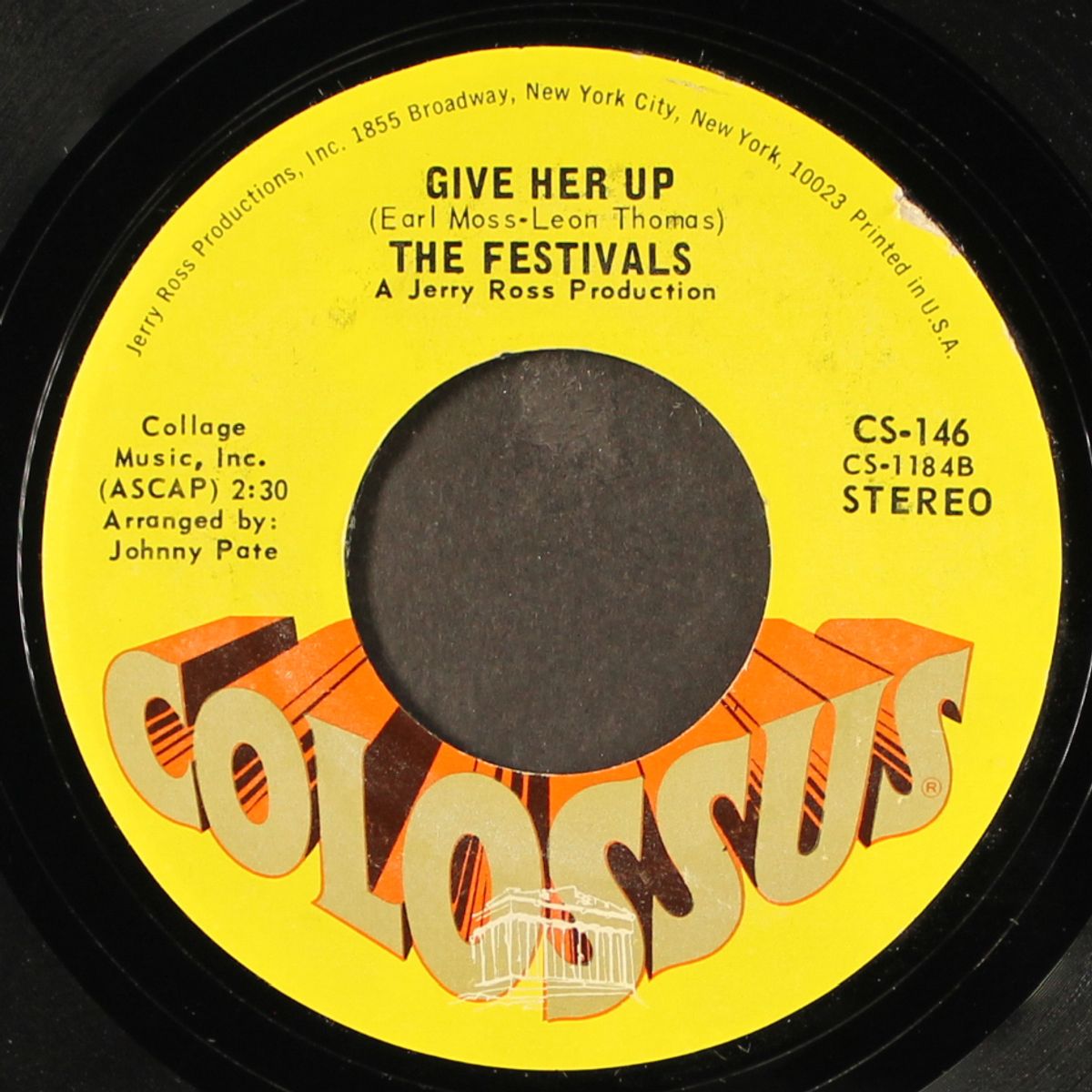 gee baby / give her up by FESTIVALS