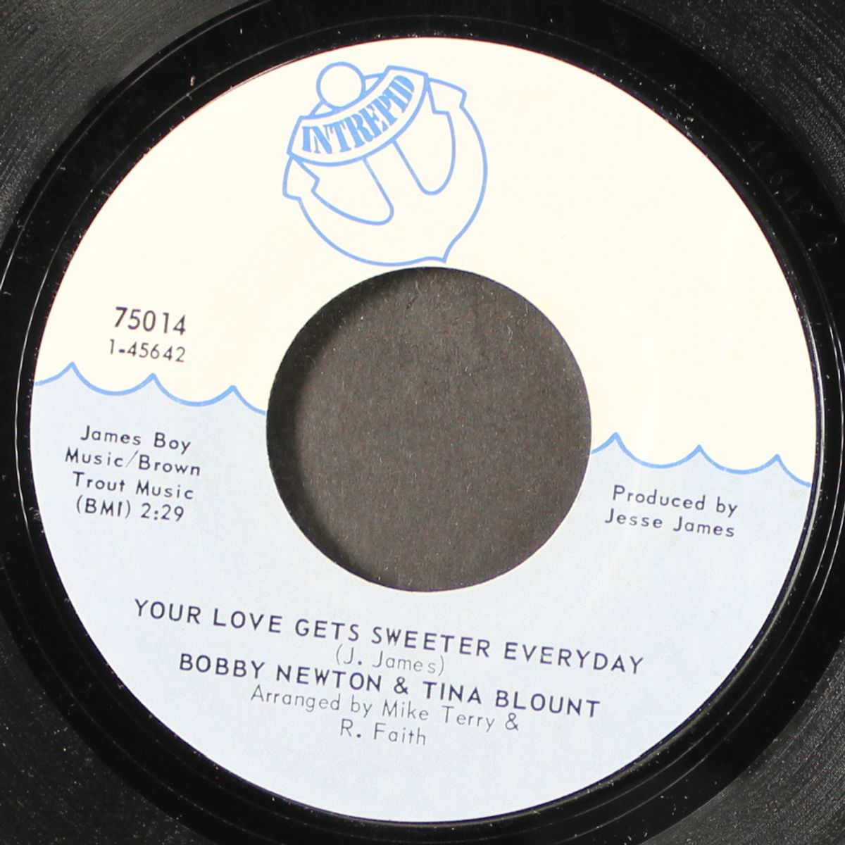 your love gets sweeter everyday by BOBBY NEWTON & TINA BLOUNT
