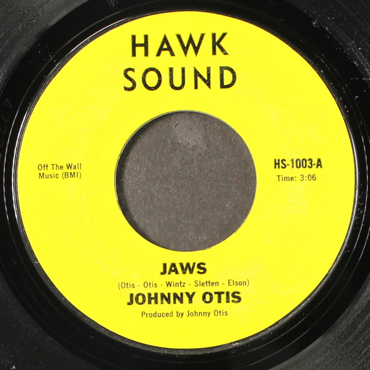 jaws / good to the last drop by JOHNNY OTIS
