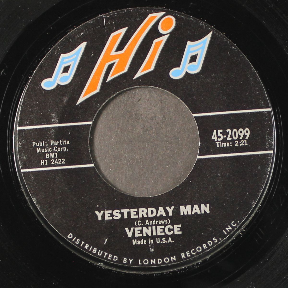 yesterday man / let's stop by VENIECE & GROUP