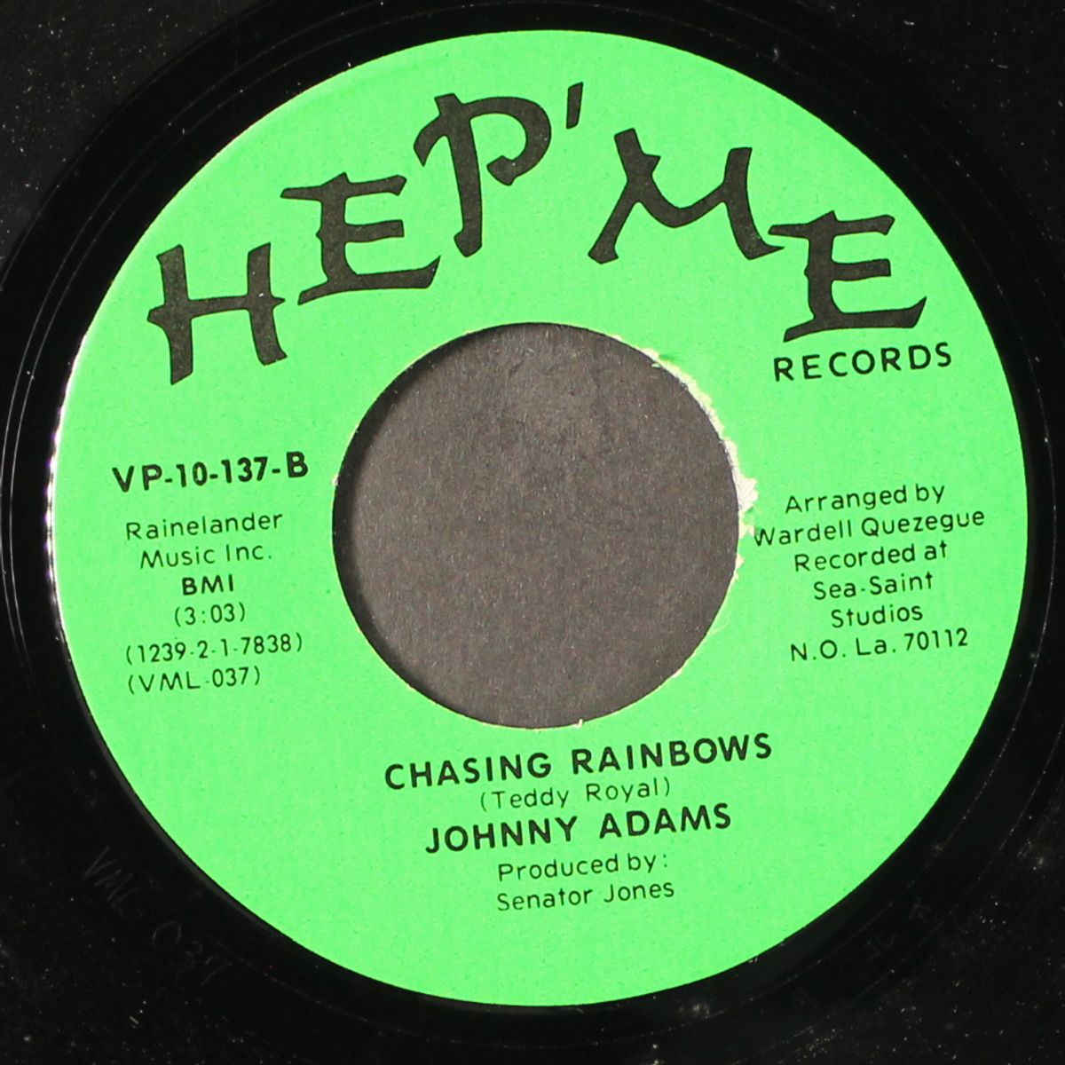 after all the good is gone / chasing rainbows by JOHNNY ADAMS