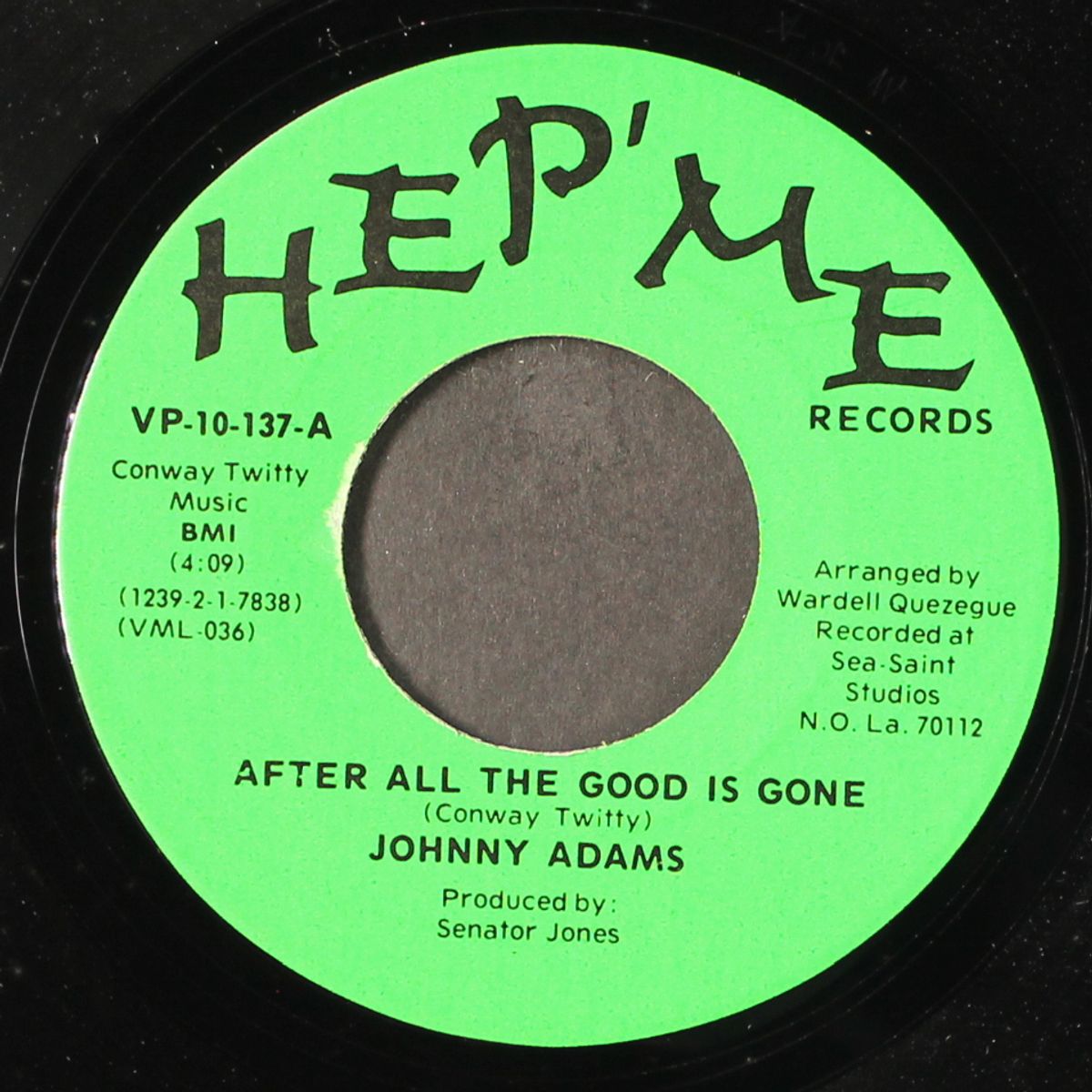 after all the good is gone / chasing rainbows by JOHNNY ADAMS