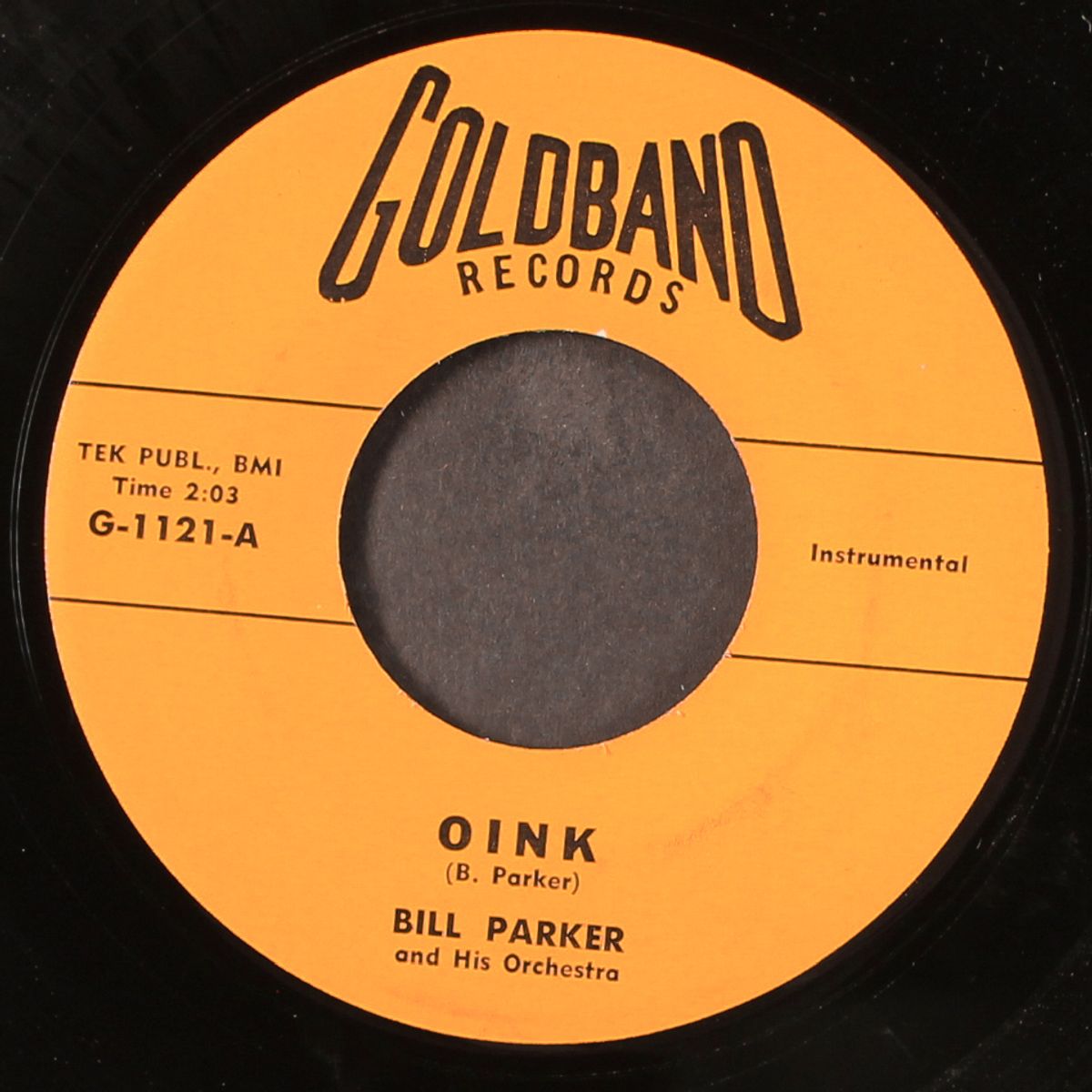 oink / peggie's blues by BILL PARKER / LITTLE MISS PEGGIE
