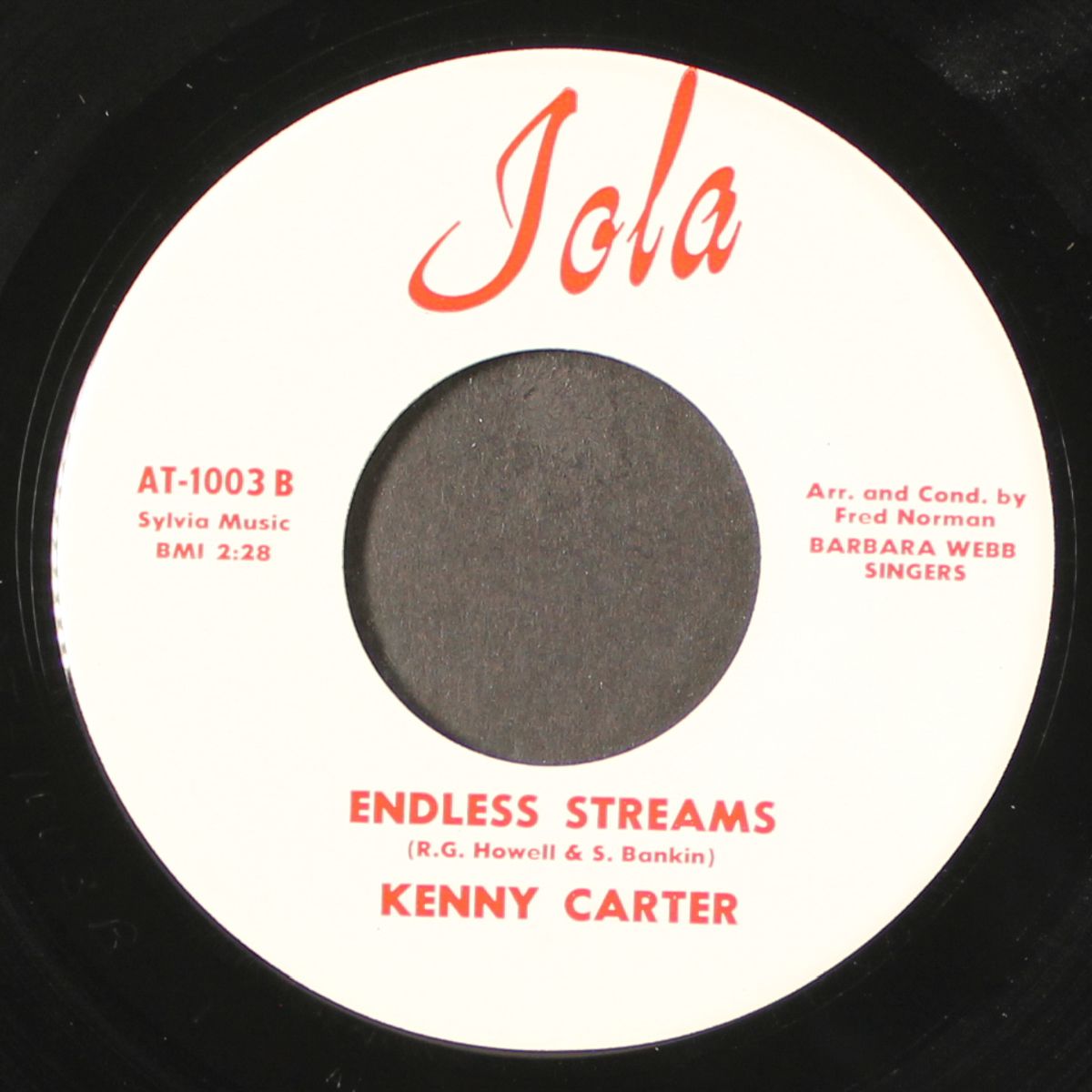 nothin goin on but the rent / endless streams by KENNY CARTER