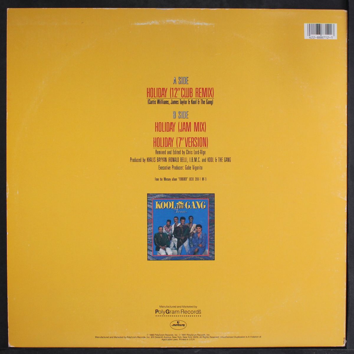 holiday by KOOL & THE GANG