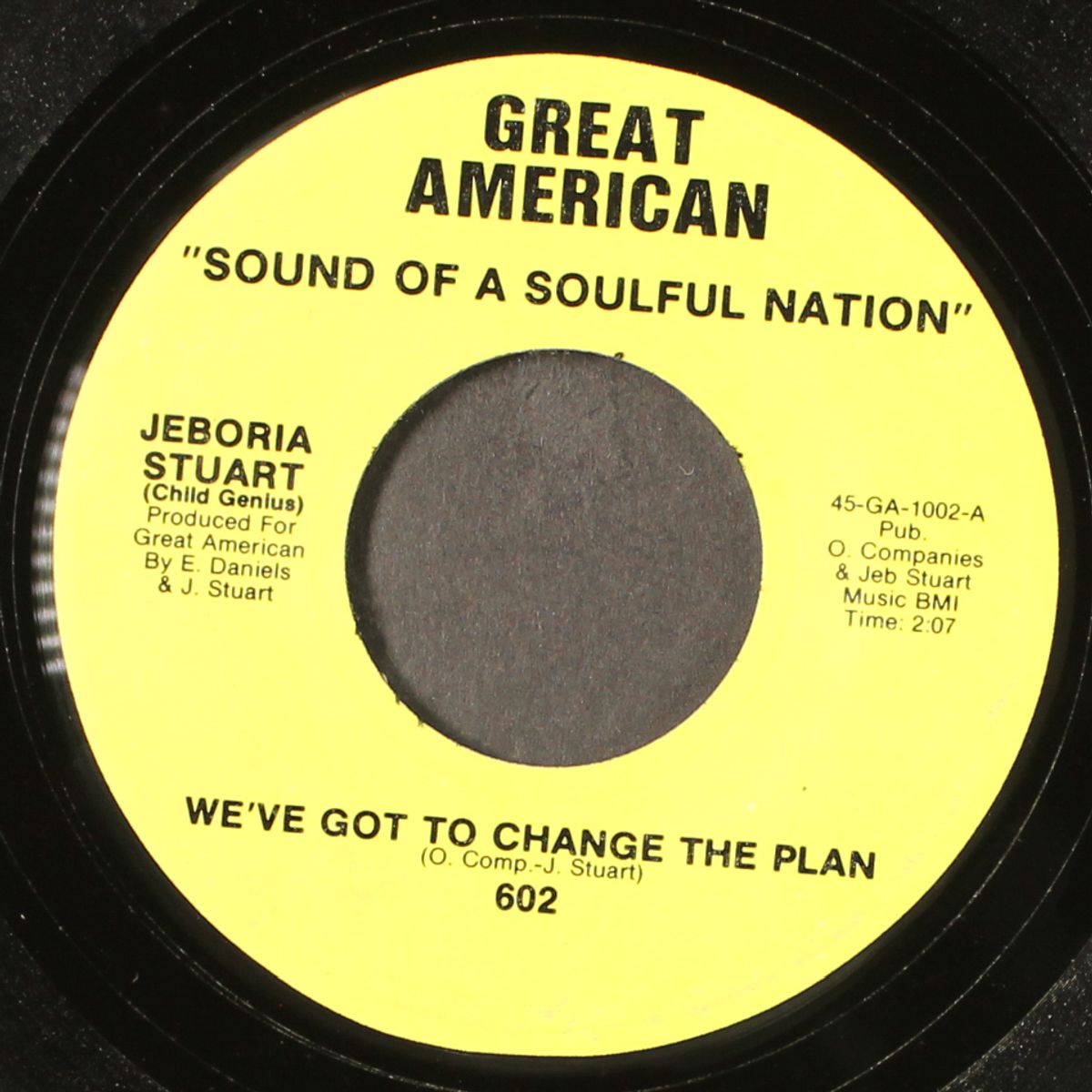 we've got to change the plan / being black by JEBORIA STUART