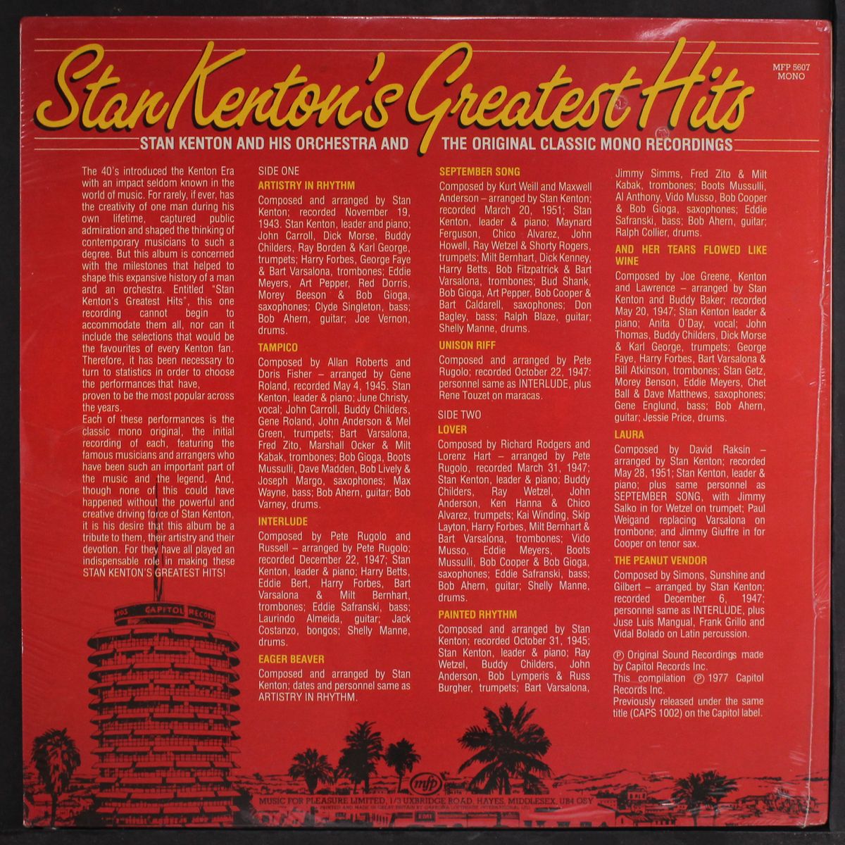 greatest hits by STAN KENTON