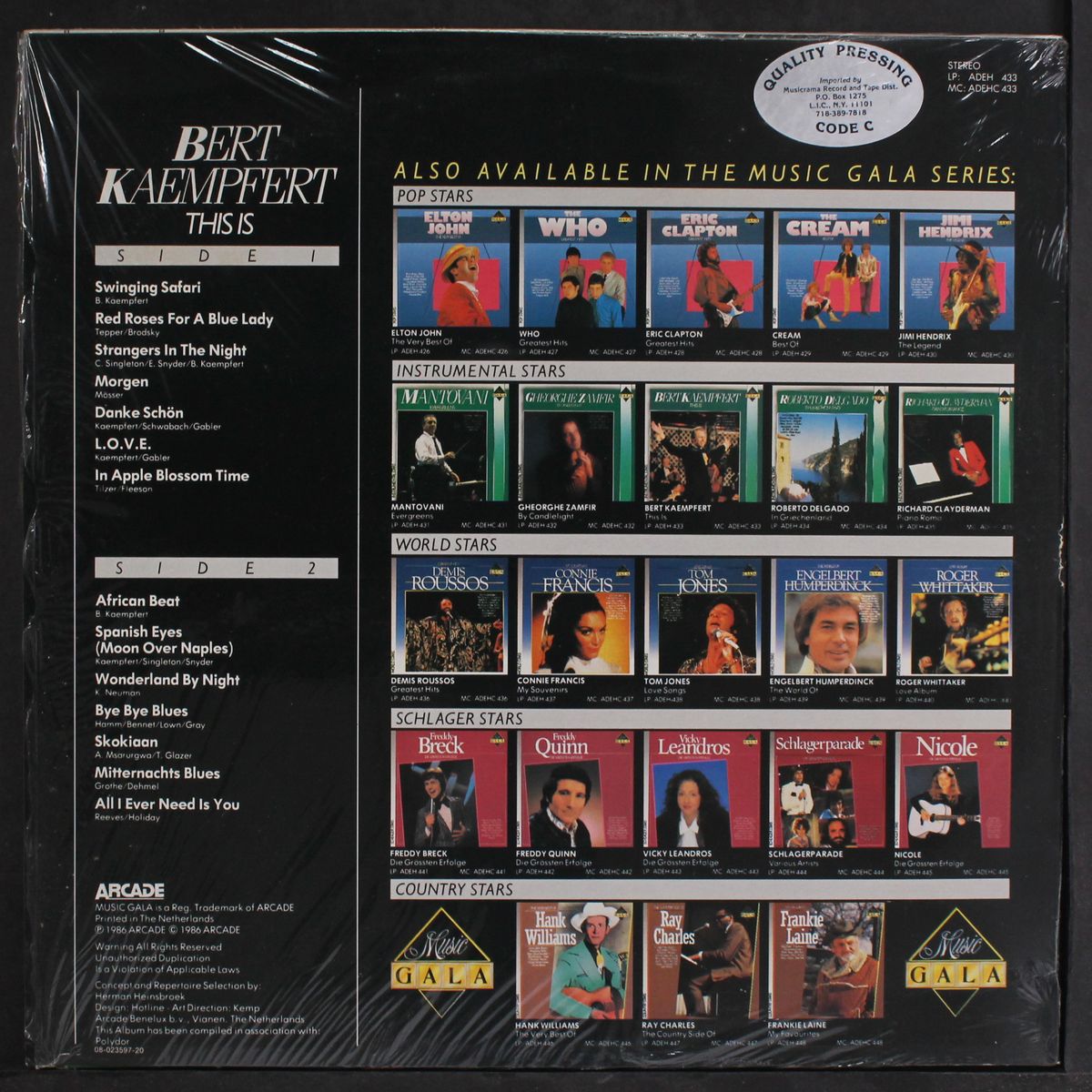 this is by BERT KAEMPFERT