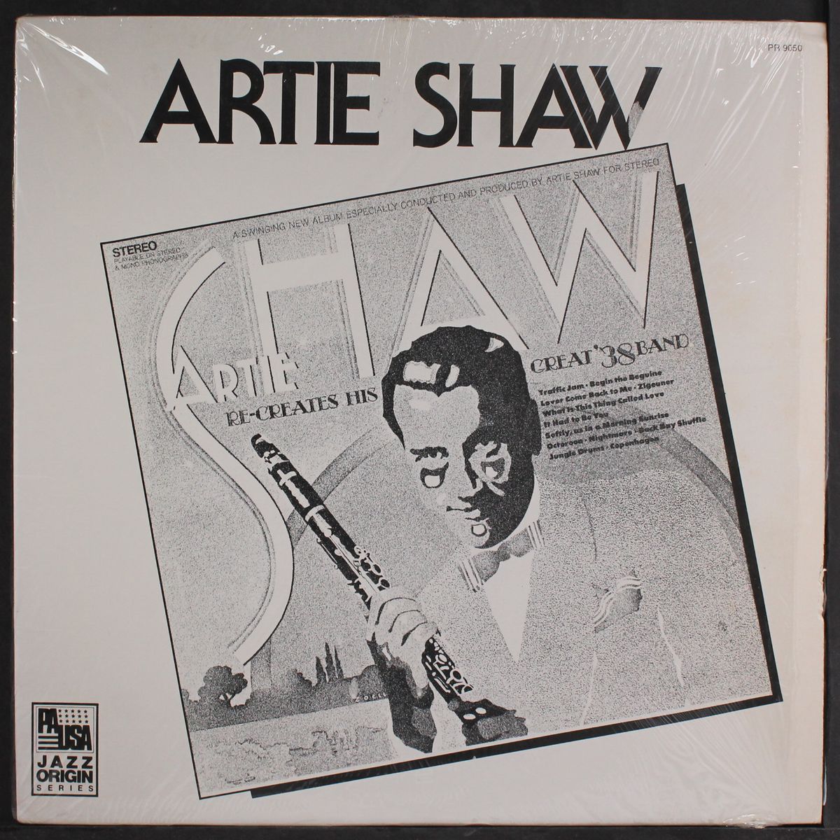 re-creates his great '38 band by ARTIE SHAW