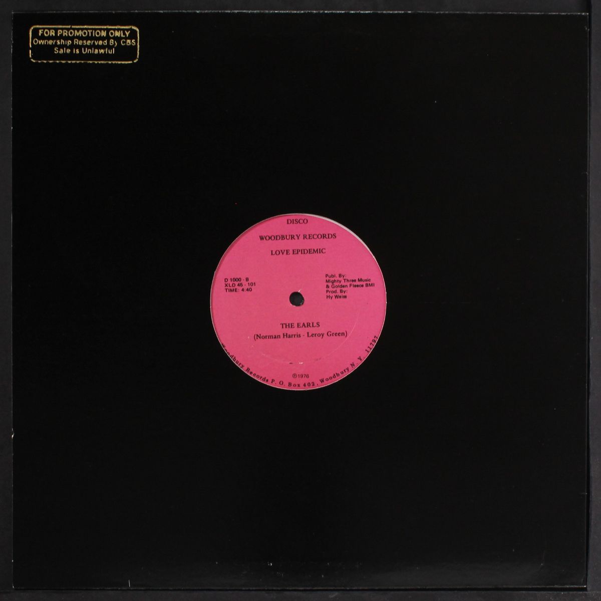 get on up and dance / love epidemic by EARLS