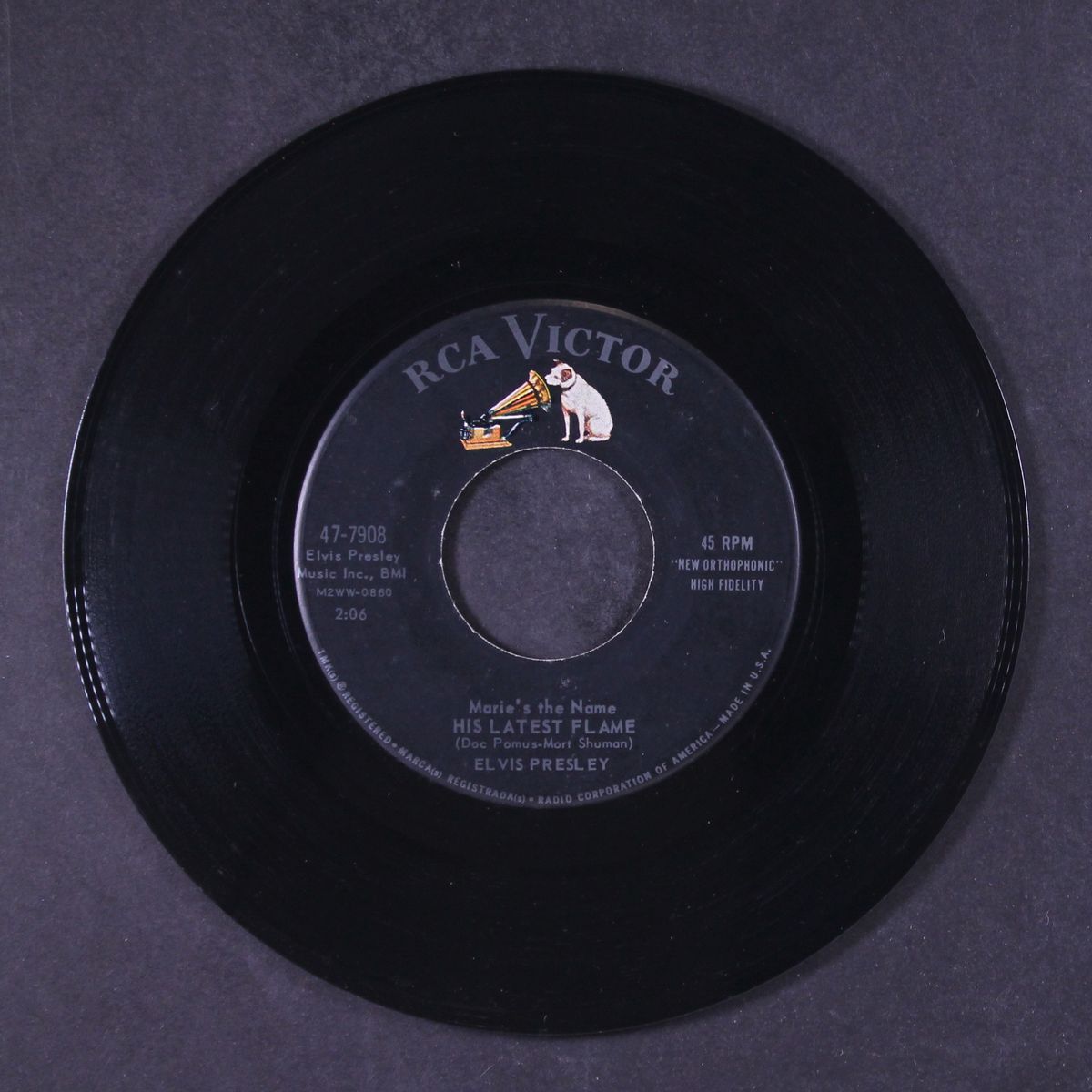 his latest flame / little sister by ELVIS PRESLEY