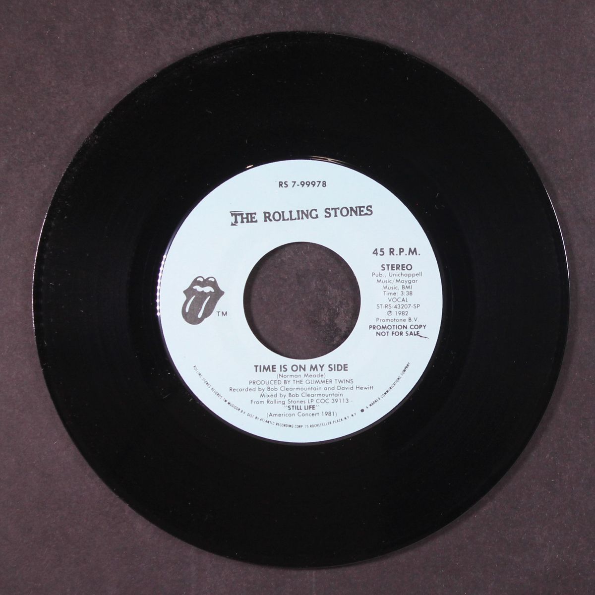 time is on my side / same by ROLLING STONES