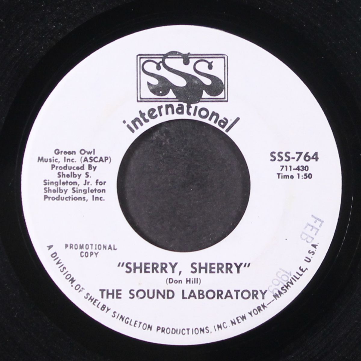 sherry, sherry / same by SOUND LABORATORY