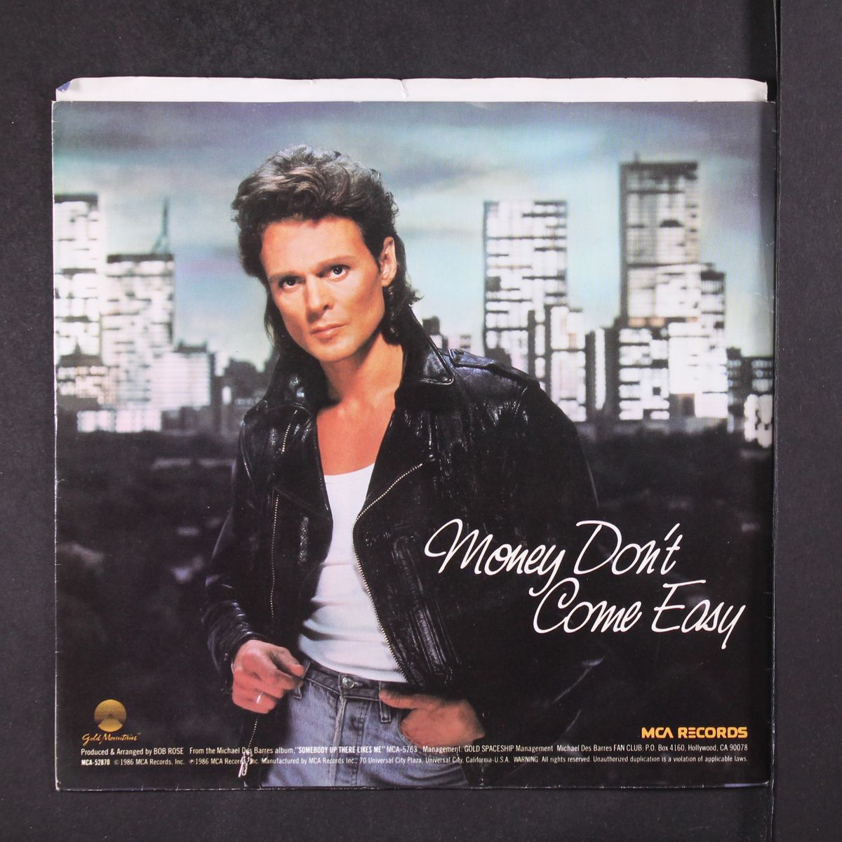 love don't come easy / camera eyes by MICHAEL DES BARRES