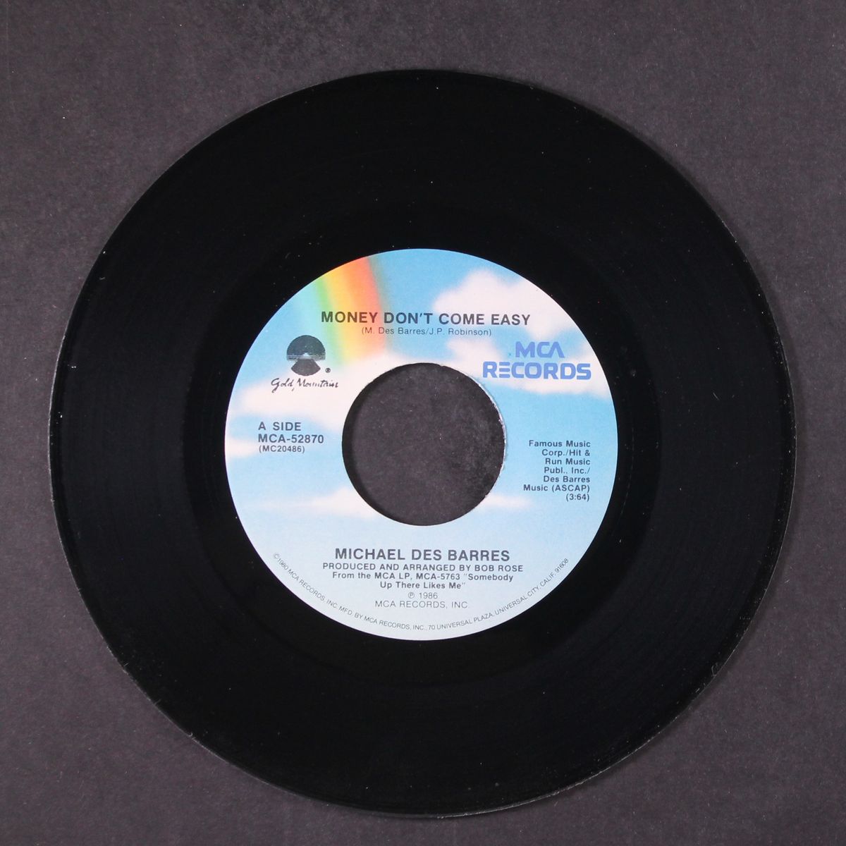 love don't come easy / camera eyes by MICHAEL DES BARRES