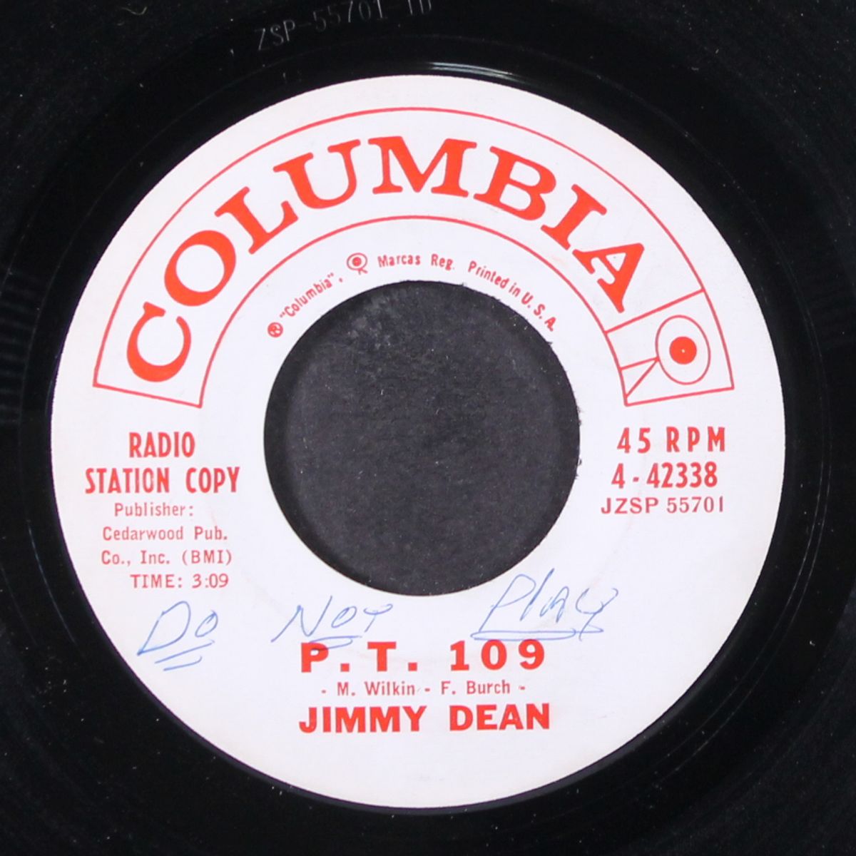 walk on boy / p.t. 109 by JIMMY DEAN