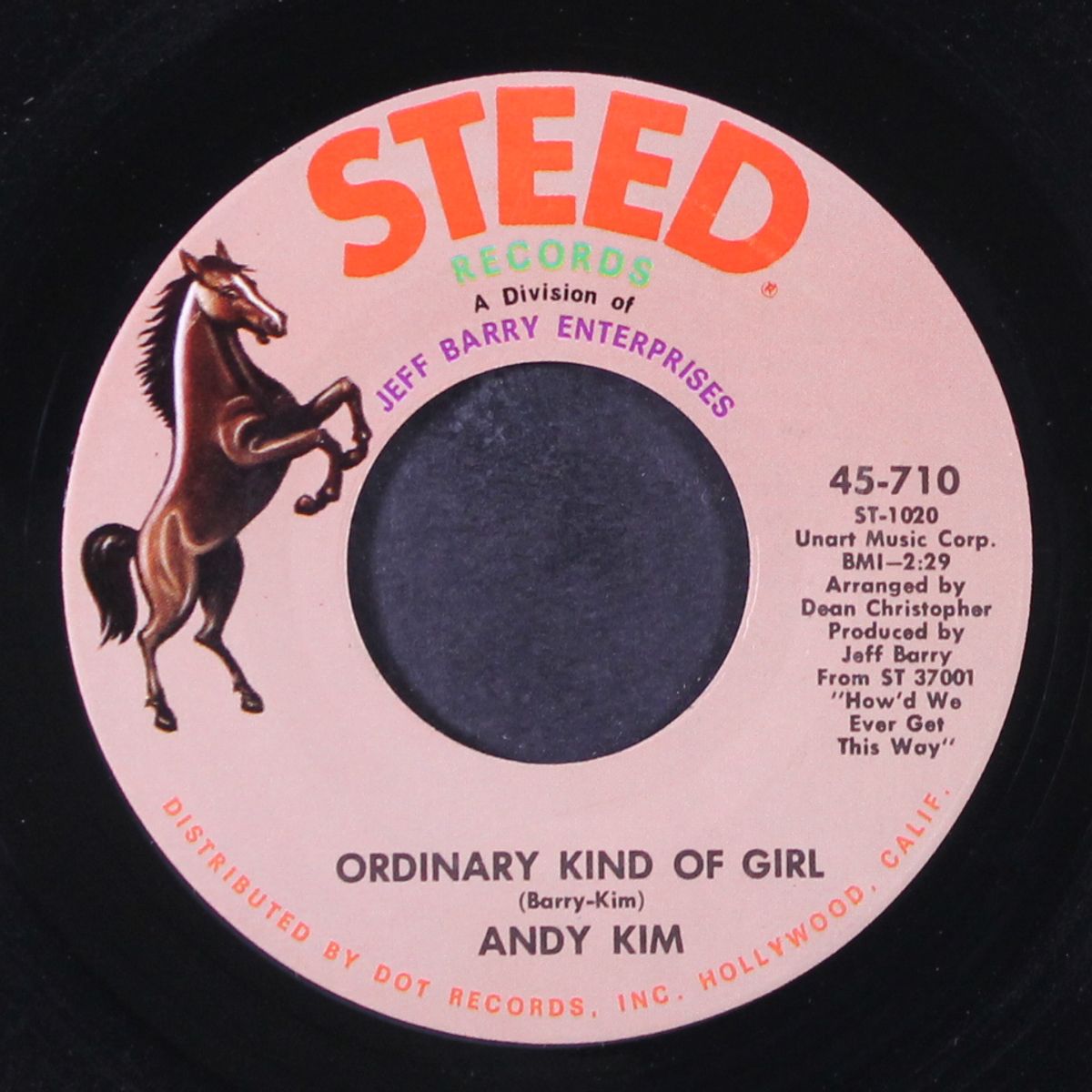 shoot 'em up, baby / ordinary kind of girl by ANDY KIM