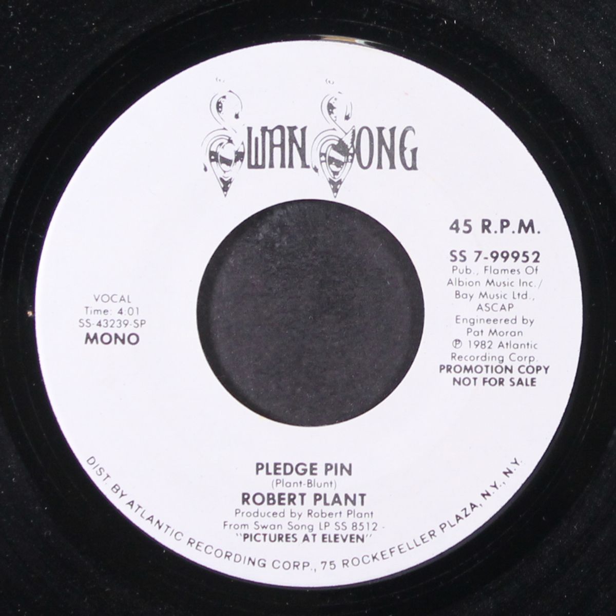 pledge pin / mono by ROBERT PLANT
