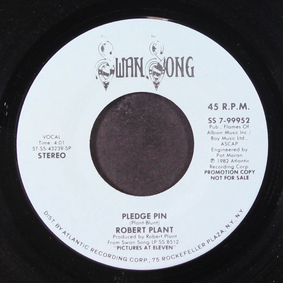pledge pin / mono by ROBERT PLANT